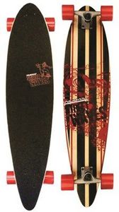 39" Fully Custom Pintail Longboard