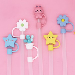 3D PVC Straw Toppers