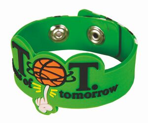 3D Soft PVC Clip Bracelet (Adult)