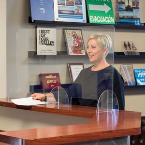 3x16" Top Line Single Panel Counter Shield E