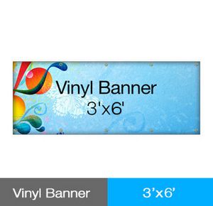 3'x6' Vinyl Banner SS