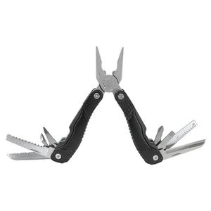 4" Bison Riverâ„¢ Black 13 Function Multi Tool w/Nylon Sheath