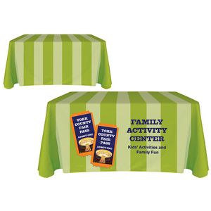 4' Customized Throw Style Table Cover