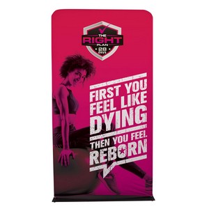 4' EuroFit Banner Display Kit (Biodegradable fabric)