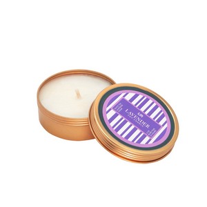4 Oz. Soy Candle In Shallow Tin
