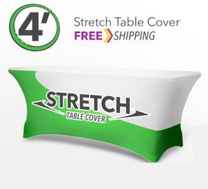 4' Stretch Table Cover