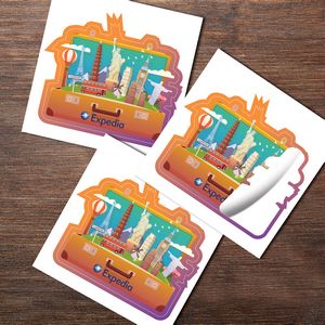 4" x 4" Kiss Cut Stickers
