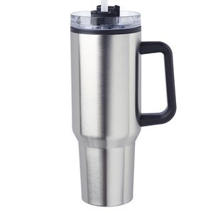 40 oz. Hugo Plastic Interior Stainless Steel Travel Mugs