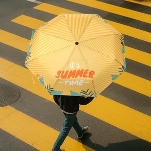 42" Arc Telescopic Folding Umbrella