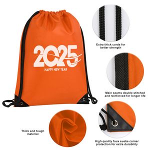 420D Heavy Duty Drawstring Backpack