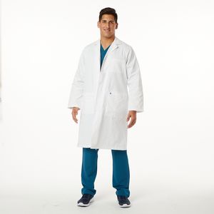 44" Twill Antimicrobial Lab Coat