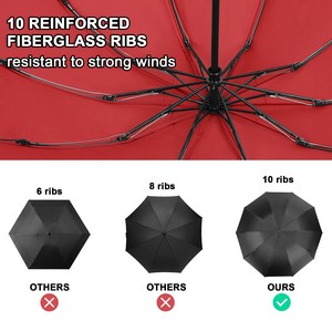 46" Arc Auto-open Inverted Folding Umbrella