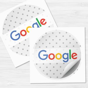5" x 5" Circle Sticker