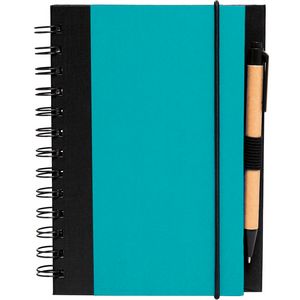 5" x 7" Eco Friendly Spiral Notebook and Pen