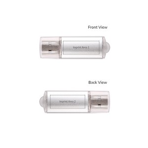 512 MB Silver Mini USB Flash Drive