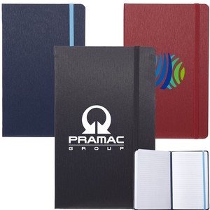 5.25 x 8.5 Hardcover Journal Notebooks w/ Matching Color Elastic Band