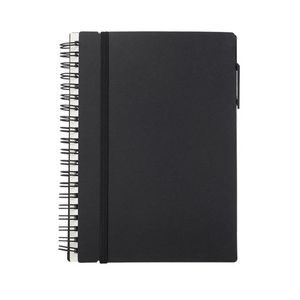 5.5 x 7" Spiral Journal Notebook with Elastic Closure
