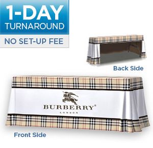 6' - 3 Sided Table Throw