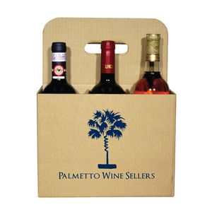 6 Bottle Open Wine Carryout