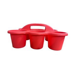 6 Holes Storage Box with Handle