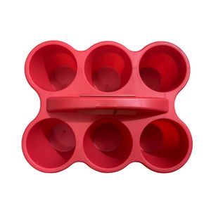 6 Holes Storage Box with Handle