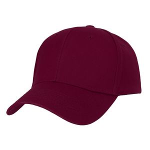 6 Panel 100% Cotton Twill Baseball Cap