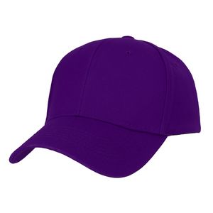 6 Panel 100% Cotton Twill Baseball Cap