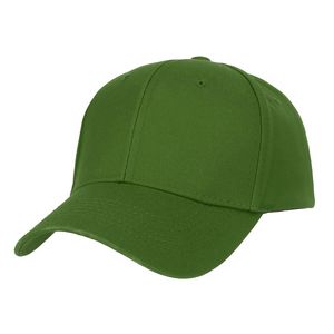 6 Panel 100% Cotton Twill Baseball Cap