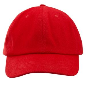 6 Panel Unconstructed Brushed Cotton Caps