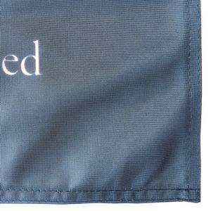 6' Single Reverse Custom Portable Half Drop Banners