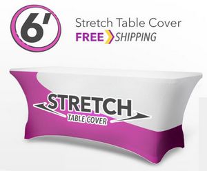 6' Stretch Table Cover