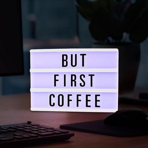 6" x 4" Mini Cinema Marquee USB LED Lightbox - PRINTED