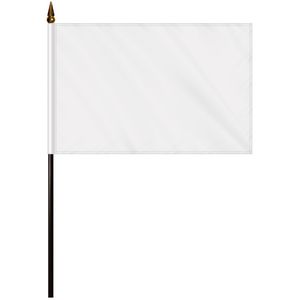 6" x 9" Double Sided Polyester Stick Flag