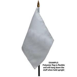 6" x 9" Double Sided Polyester Stick Flag