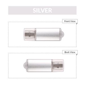 64 GB Silver Mini USB Flash Drive