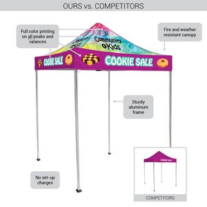 6.5' Square Canopy Tent
