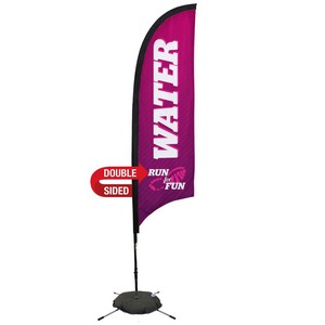 7' Premium Razor Sail Sign Flag