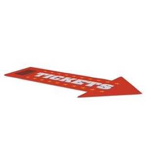 72" x 42" Indoor Arrow Surface Grip