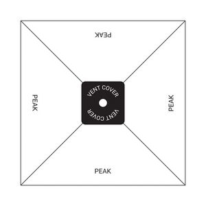 7.5' Heavy Duty Square Umbrella Kit