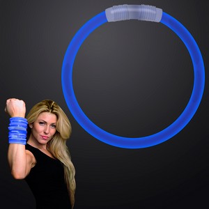 8" Blue Glow Bracelet - PRINTED