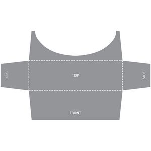 8' Customized Open Back Stretch Style Table Cover