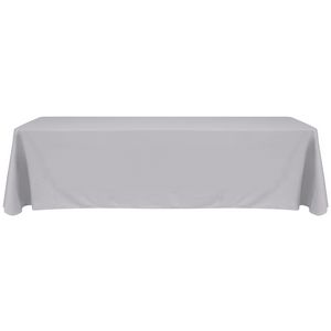 8' Customized Open Back Throw Style Table Cover