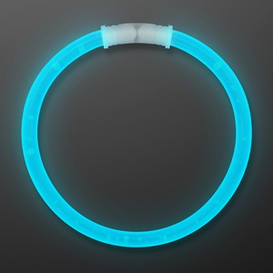 8" Dark Aqua Glow Bracelets - PRINTED