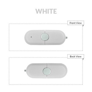 8 GB Racetrack Shaped USB Flash Drive