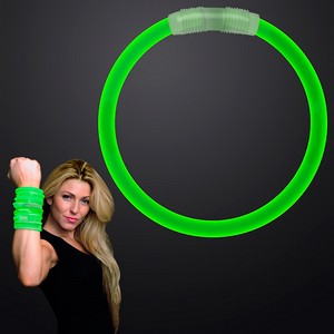 8" Green Glow Bracelet - PRINTED
