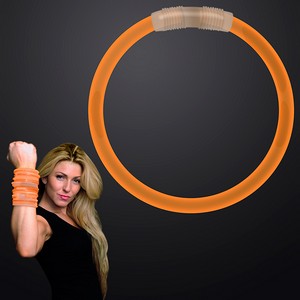 8" Orange Glow Bracelet - PRINTED