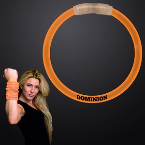 8" Orange Glow Bracelet - PRINTED