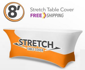8' Stretch Table Cover