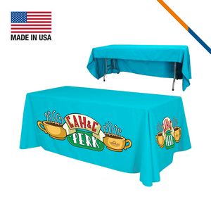 8' Venton Liquid Repellent Economy Table Throw