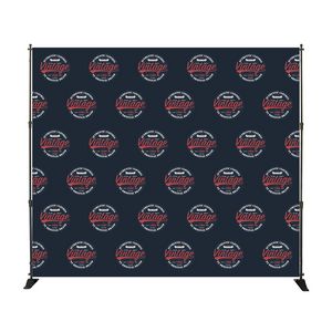 8' X 10' Backdrop Step And Repeat Banner Stand